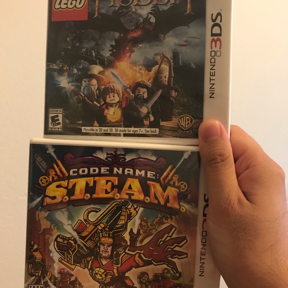 LEGO Hobbit And Code Name Steam 3DS Package deal